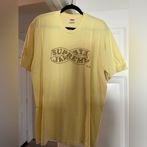 Supreme Eternal Tee (FW18) - Pale Yellow XL